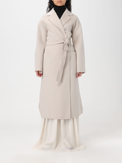 's Max Mara Elisa Wrap Coat In Beige