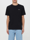 Apc A.p.c. Boxy T-shirt In Black