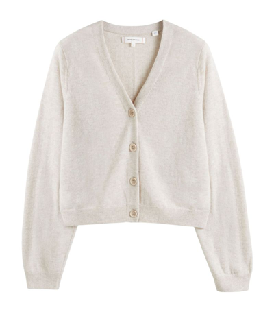 Chinti & Parker Wool-cashmere Basics Cardigan In Neutrals