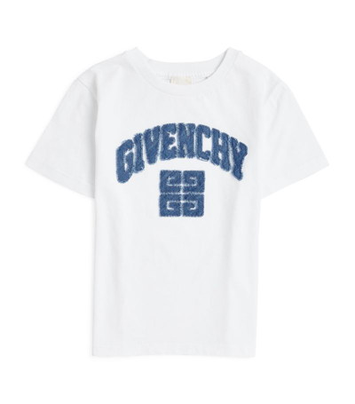 Givenchy Kids Logo T-shirt (4-12 Years) In White