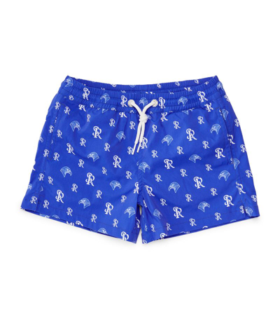 Stefano Ricci Kids' Logo Print Swim Shorts (4-16 Years) In Multi