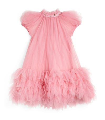 Tutu Du Monde Tulle Patina Dress (2-12 Years) In Pink