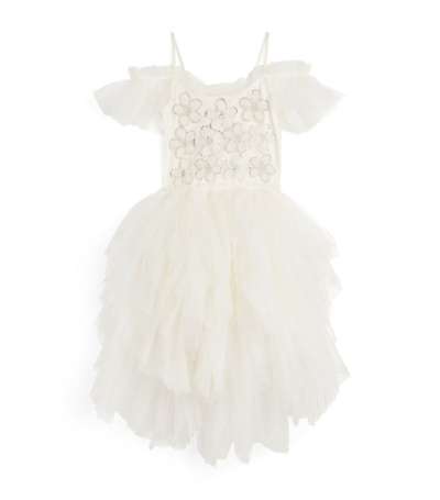 Tutu Du Monde Kids' Tulle Embellished Gallery Dress (2-12 Years) In White