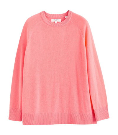 Chinti & Parker Cashmere Slouchy Jumper In Pink