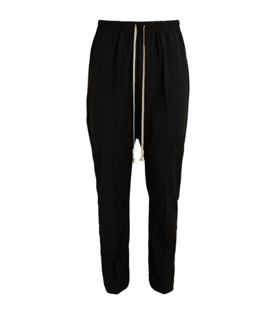 Rick Owens Drawstring Trouser In Black