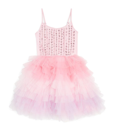 Tutu Du Monde Kids' Tulle Brushwork Tutu Dress (2-10 Years) In Pink