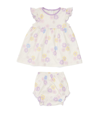 Kissy Kissy Pima Cotton Dress And Bloomers Set (0-18 Months) In Multi