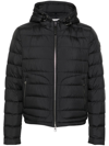 Moncler Sestriere Lightweight Down Jacket For Men In Black