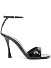 GIVENCHY STITCH LEATHER SANDALS