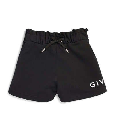 Givenchy Kids' Logo Sweatshorts (4-12 Years) In Black