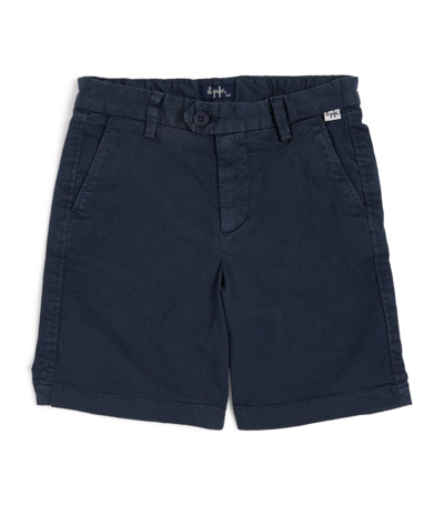 Il Gufo Kids' Stretch-cotton Bermuda Shorts (3-12 Years) In Blue