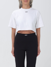 OFF-WHITE T-SHIRT OFF-WHITE WOMAN COLOR WHITE,F14607001