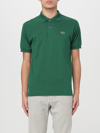 Lacoste Regular-fit Cotton Pima Polo Shir In Forest Green