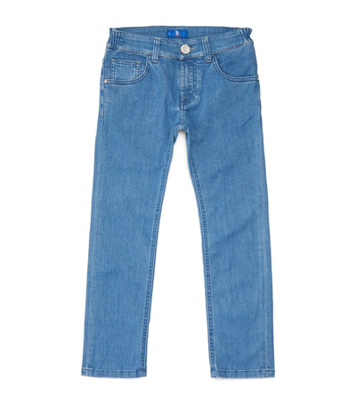 Stefano Ricci Kids' Straight Jeans (4-16 Years) In Blue