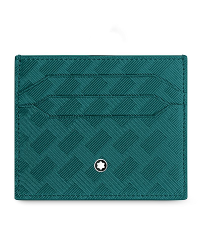 Montblanc Leather Extreme 3.0 Card Holder In Blue