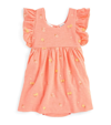 PUREBABY EMBROIDERED FLORAL DRESS (0-24 MONTHS)