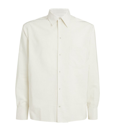 Lanvin Folding Closure Long-sleeve Shirt In Ivory