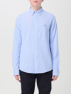 Polo Ralph Lauren "oxford Custom" Shirt In Blue