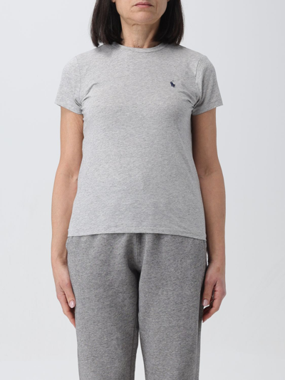 Polo Ralph Lauren Polo Pony Cotton T-shirt In Grey