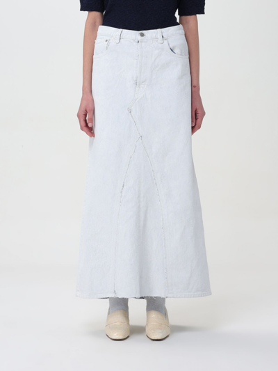 Maison Margiela Skirt  Woman Colour Denim