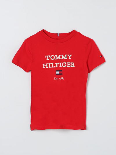 Tommy Hilfiger Kids' T恤  儿童 颜色 红色 In Red