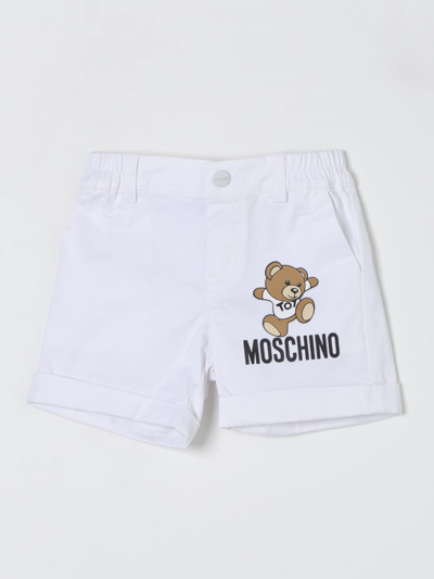 Moschino Baby Shorts  Kids Color White