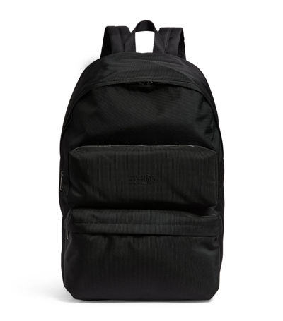 Mm6 Maison Margiela 3-pocket Backpack In Black