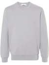 Stone Island Felpa Girocollo In Grey