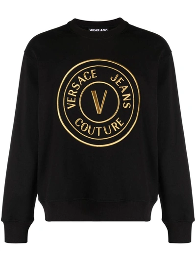 Versace Jeans Couture Sweaters In Black