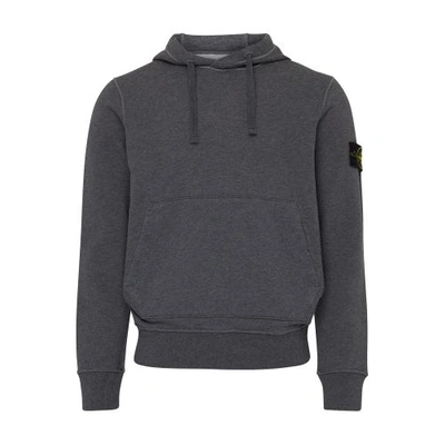 Stone Island Hoodie With Logo Patch In V0m67