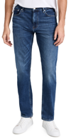 Frame Modern Belt-loops Straight-leg Regular-fit Stretch Recycled-denim-blend Jeans In Freetown