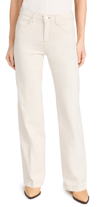 L AGENCE SCOTTIE WIDE LEG PANTS MACADAMIA