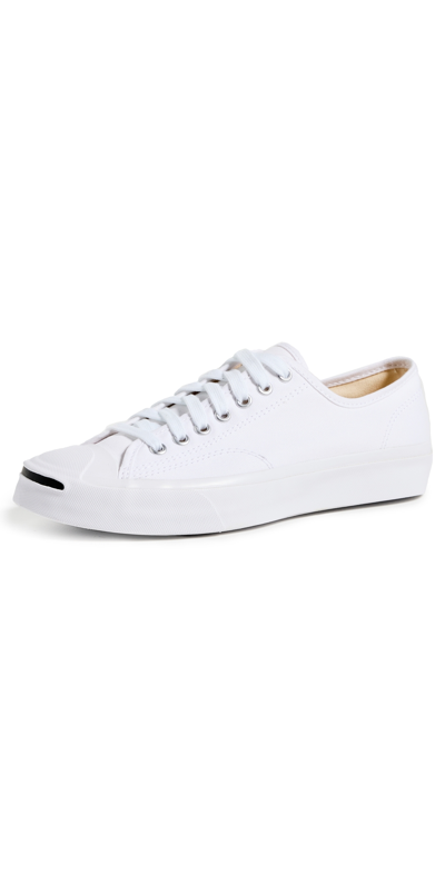 Converse White Jack Purcell First In Class Sneakers