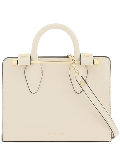 Strathberry Top-handle Bag In White