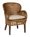 EAST AT MAIN EAST AT MAIN MARGHERITA RATTAN ACCENT CHAIR