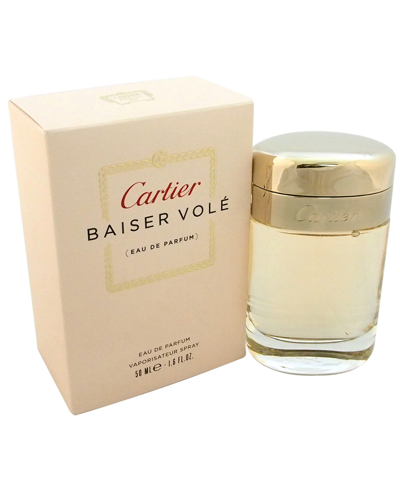 Cartier Women's 1.6oz Baiser Vole Eau De Parfum Spray In White