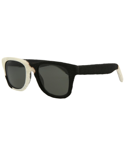 Saint Laurent Unisex Sl51 50mm Sunglasses In White