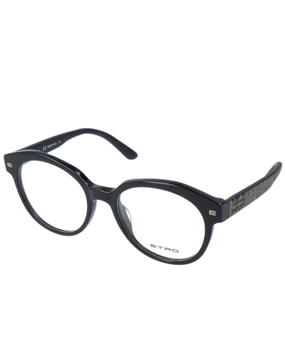 Etro Unisex Et2611 52mm Optical Frames In Black