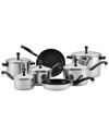 FARBERWARE FARBERWARE CLASSIC SERIES STAINLESS STEEL COOKWARE SET