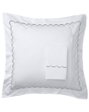Melange Home T600 Rope Embroidered Sham Set