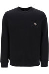 Ps By Paul Smith Ps Paul Smith Zebra Logo Sweatshirt With Zebra Logo In Black