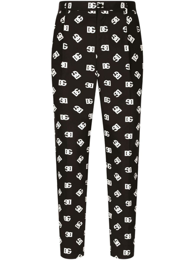 Dolce & Gabbana Trousers In Black