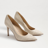 SAM EDELMAN SAM EDELMAN HAZEL POINTED TOE PUMP LIGHT NATURAL WEAVE