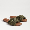 Sam Edelman Bridget Slide Sandal Moss Green Ribbon In Green