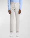 Theory Raffi Neoteric Twill Slim Fit Pants In Limestone