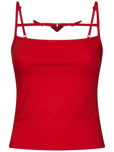 Ottolinger Charmed Top In Rosso