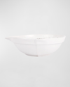 Vietri Lastra White Mixing Bowl, Large In White