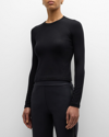 Ultracor Eqmt Plush Long-sleeve T-shirt In Nero