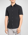 Theory Irving Shirt In Black