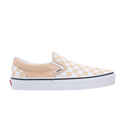 Pre-owned Vans Classic Slip-on 'color Theory Checkerboard - Honey Peach' In Orange